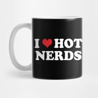 I Heart Hot Nerds Mug